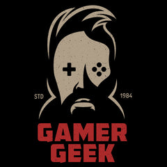 Mens Gaming T-Shirt Old School Gamer Retro Video Game Gamer Geek Unisex T-Shirt - Kuzi Tees