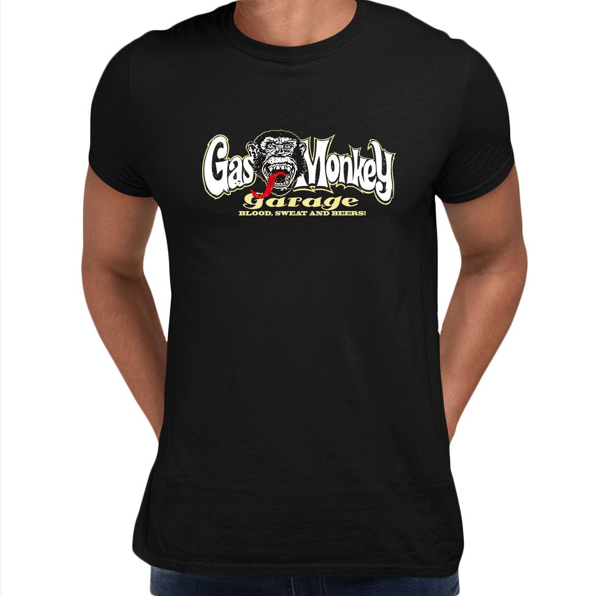 Gas Monkey Garage Black XL Unisex T-Shirt - Discounted - Kuzi Tees