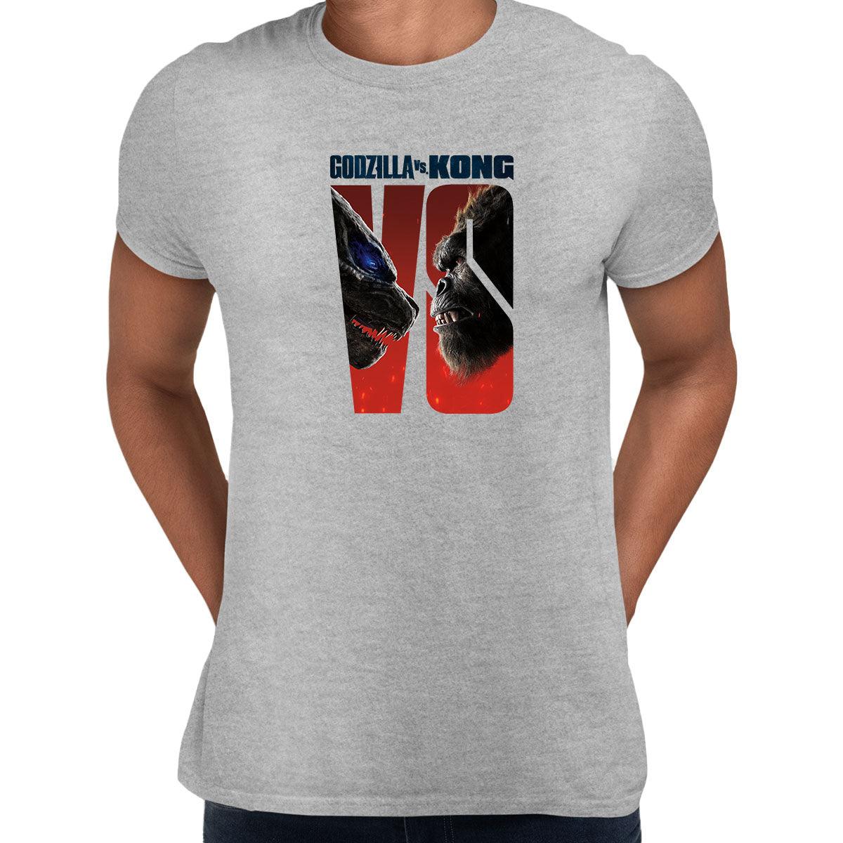 Godzilla vs King Kong -Shirt Monsters Action Adventure Adult  Gift Top Movie Unisex T-Shirt - Kuzi Tees