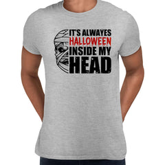 Halloween inside my head festive Unisex T-shirt - Kuzi Tees