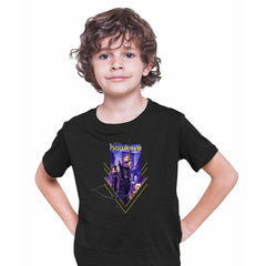 Hawkeye Jeremy & Hailee Superhero Comic Typography T-shirt for Kids - Kuzi Tees