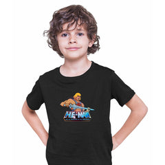 He-Man Netflix Movie-Shirt Novelty Monsters Action Colorful T-shirt for Kids - Kuzi Tees