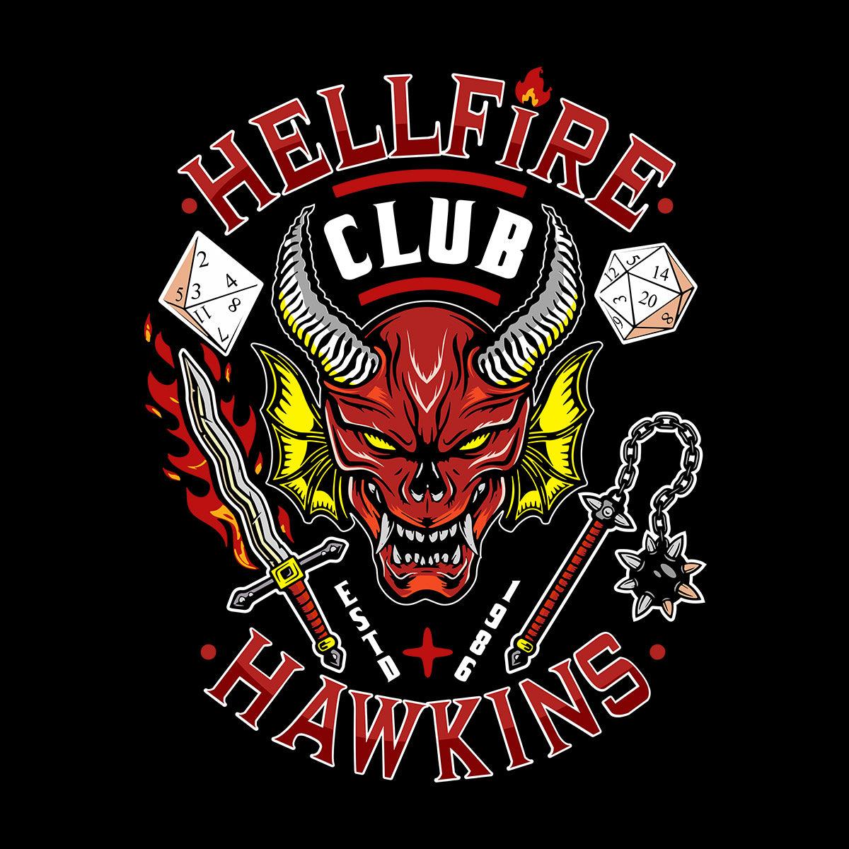 Hellfire Club Hawkins Estd 1986 Stranger Things Season 4  Unisex Tee - Kuzi Tees