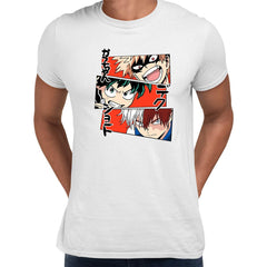 Anime My Hero Academia Manga White T-shirt