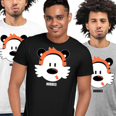 Calvin & Hobbes Nostalgic Comic Strip Character Perfect for Movie-Tie or Day Off Hangout Unisex T-Shirt - Kuzi Tees