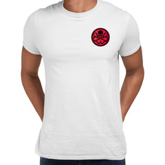 Hydra Pocket Minimal Logo Tee Typography Unisex T-shirt - Kuzi Tees