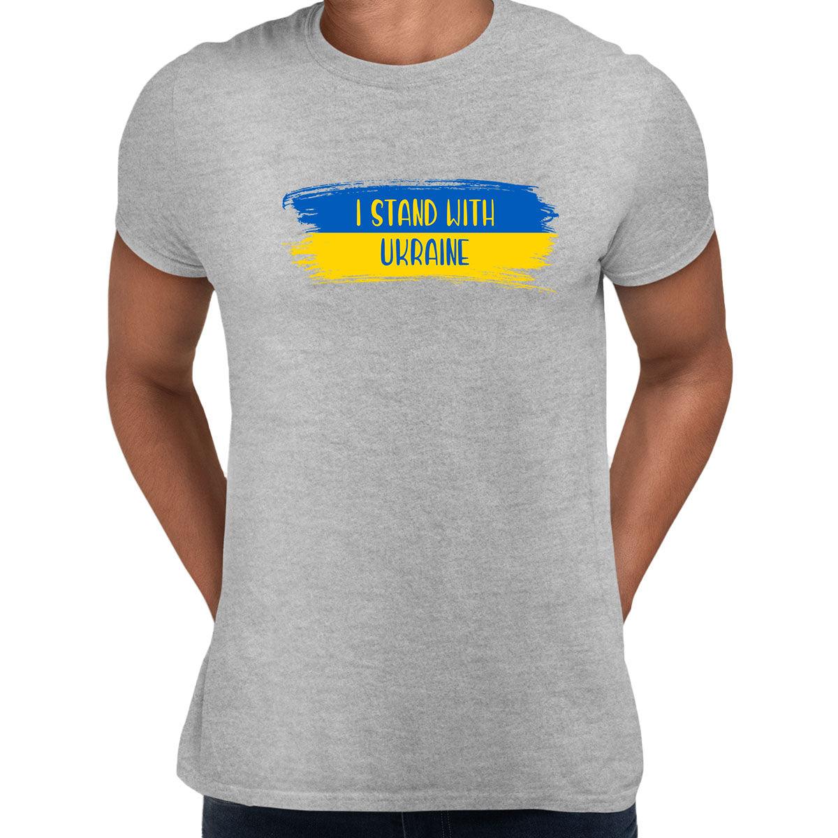 I Stand with Ukraine T-shirt, Quote Anti Russia Putin Ukraine War conflict - Kuzi Tees