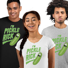 I'm Pickle Rick T-shirt Ripple Junction Rick And Morty Funny - Kuzi Tees
