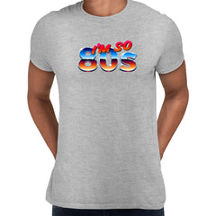 I am so 80's Retro Nostalgia Abstract Typography Unisex T-shirt - Kuzi Tees