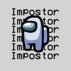 Impostor Among Us Gamer Xmas Funny Grey Viral Game Retro Baby & Toddler Body Suit - Kuzi Tees