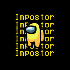 Yellow Impostor Among Us Gamer Xmas Funny Viral Game Retro Baby & Todd – Kuzi  Tees