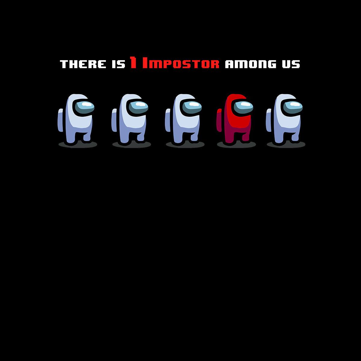 Impostor Among Us Gamer T-shirt for Men | Xmas Funny Retro Gift (S-3XL) Unisex T-Shirt - Kuzi Tees