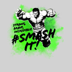 Incredible, Strong, Brave Hulk Smash it Unisex Tank Top - Kuzi Tees