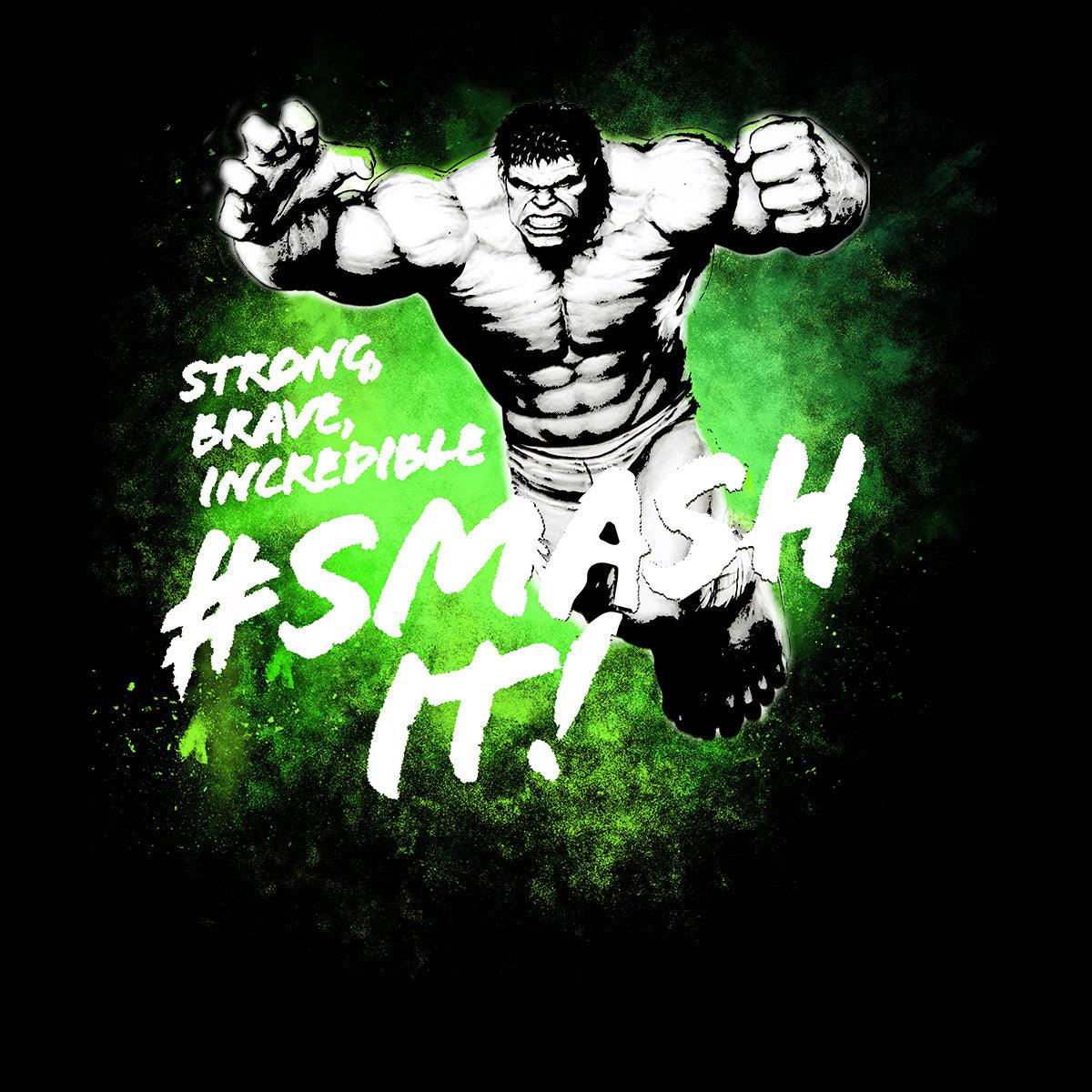 Incredible, Strong, Brave Hulk Smash it T-shirt for Kids - Kuzi Tees