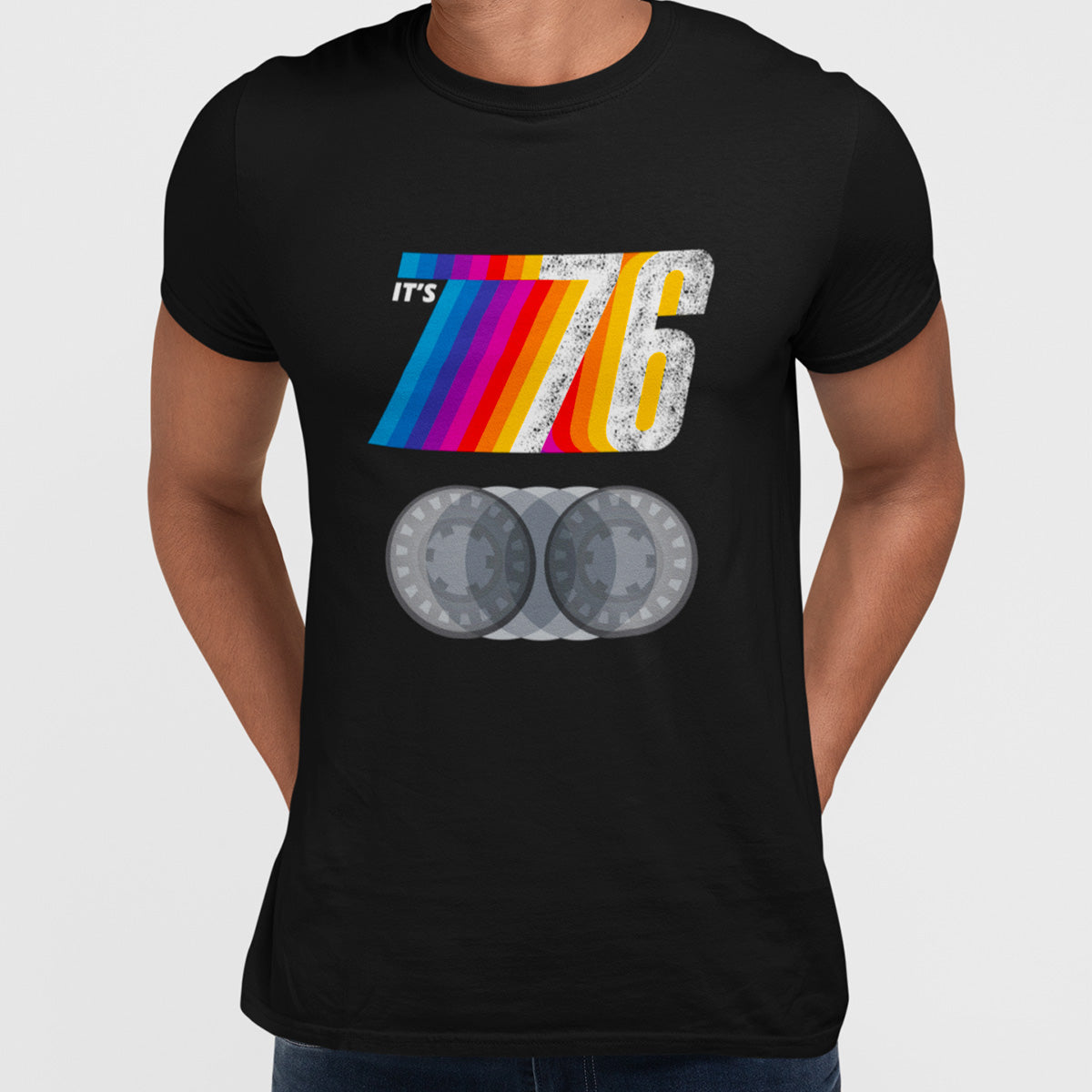 It's 1976 Retro Year - Eco Retro T-Shirt Collection - Kuzi Tees