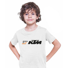 Bike Ready To Race T-Shirt Biker Motorcycle Rider Inspired Racing Bike Cycle Kids T-Shirt - Kuzi Tees