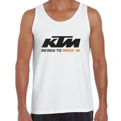 Bike T-SHIRT Ready to Race Inspired motorcycles ALL SIZES M79 Unisex Tank Top - Kuzi Tees