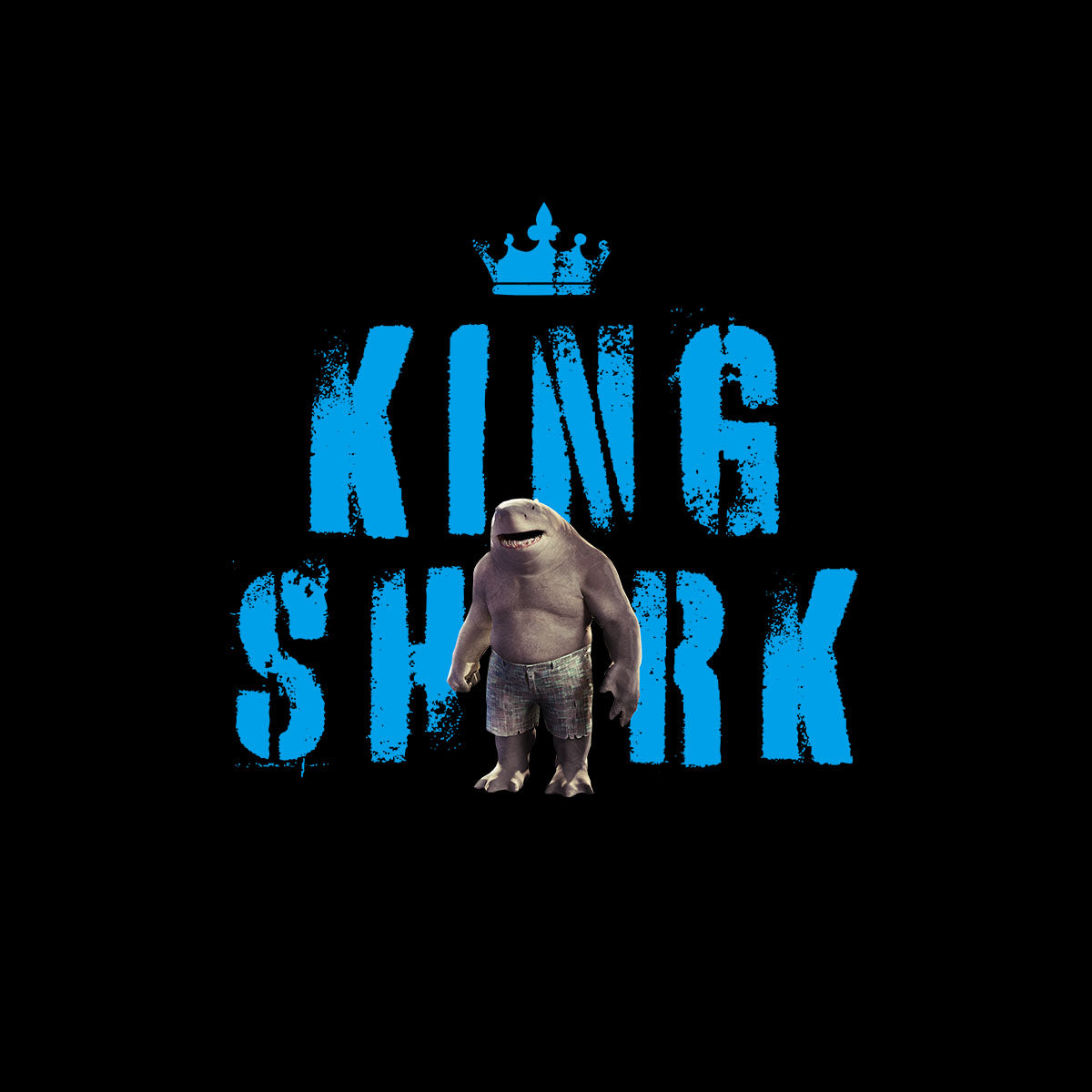 King Shark DC Funny Suicide Squad Typography Movie Unisex Tank Top - Kuzi Tees