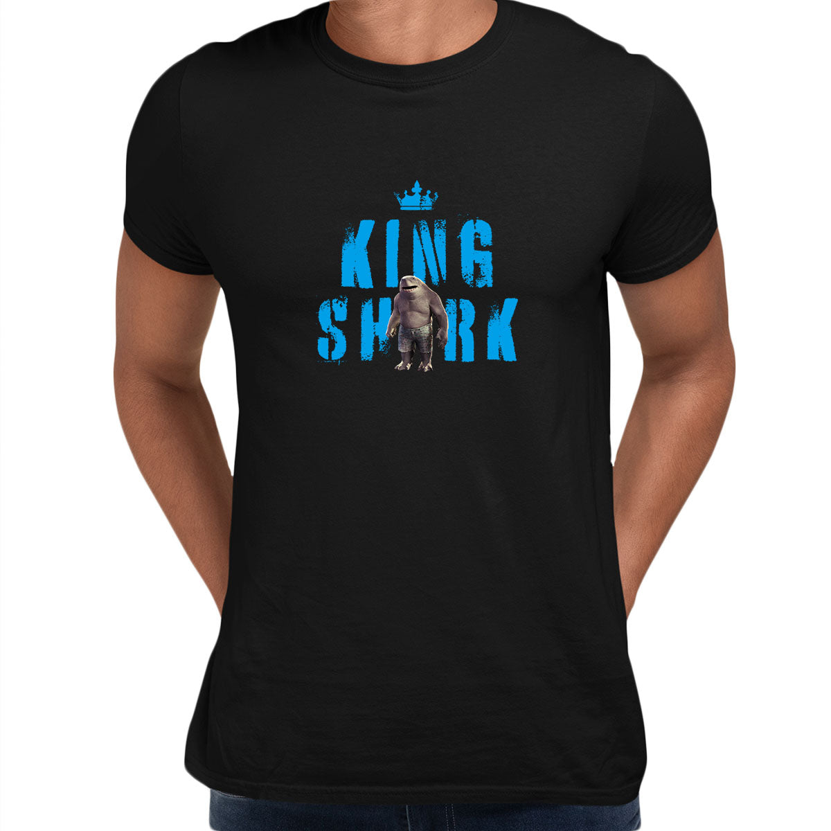 King Shark DC Funny Suicide Squad Typography Movie Unisex T-Shirt - Kuzi Tees