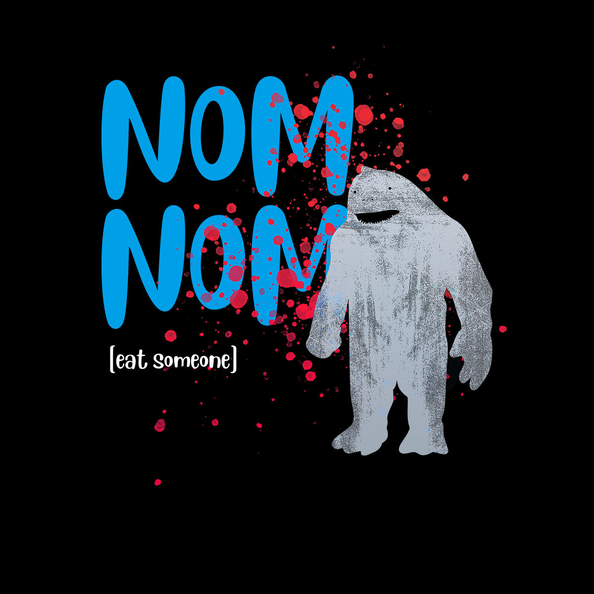 King Shark - Num-Num Eat Someone Funny Suicide Squad Movie Unisex T-Shirt - Kuzi Tees