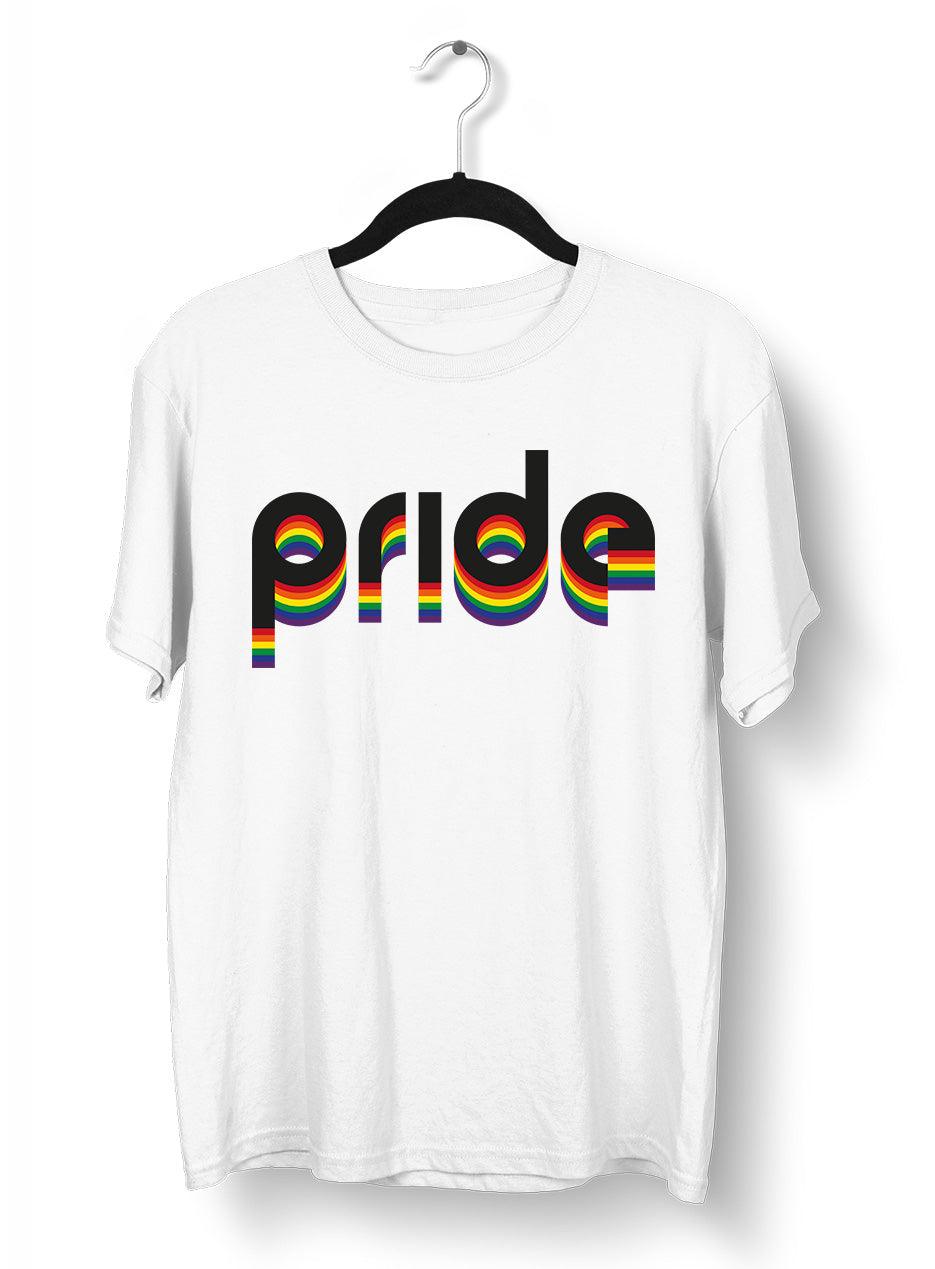 Gay Pride LGBT Rainbow Lesbian Festival Slogan Straight Bi Community T-Shirt - Kuzi Tees