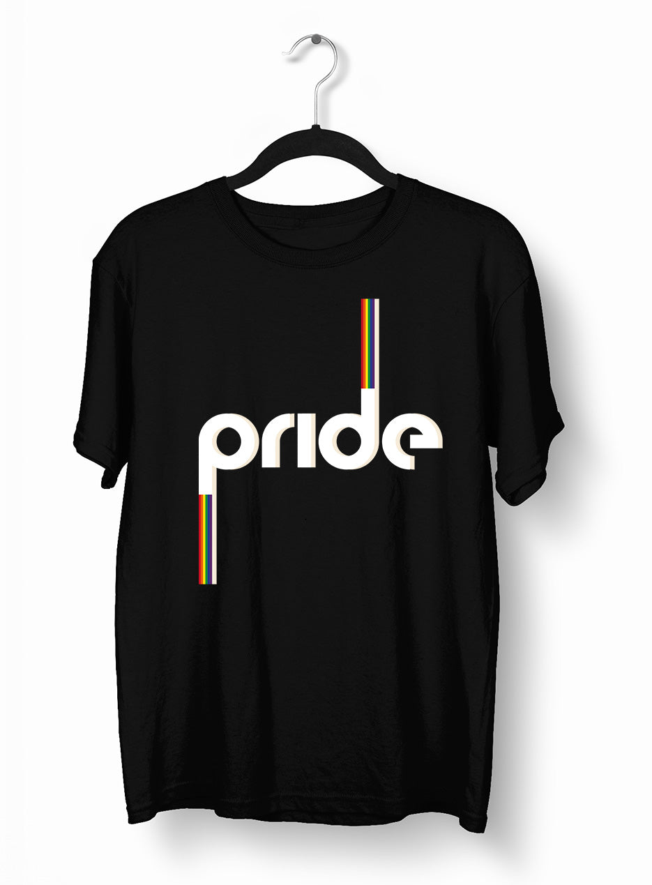LGBT Parade Rainbow Gay Lesbian Slogan Pride Festival Straight T-Shirt - Kuzi Tees