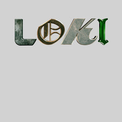 Loki God of Mischief Tom Hiddleston Grey 3XL Unisex T-Shirt - Discounted - Kuzi Tees