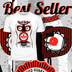 Lager Crafty Beer - Best Seller Contains Female Hormones Funny Abstract Tee - Kuzi Tees