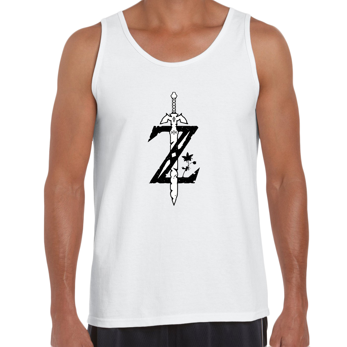 Legend of Zelda GAMING Retro OLD SKOOL Arcade Tank Top - Kuzi Tees