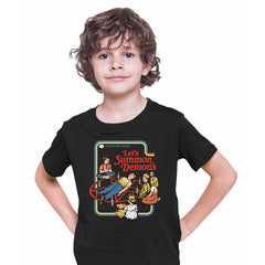 Let's Summon Demons t-shirt for Kids  Activities for children Book - Kuzi Tees