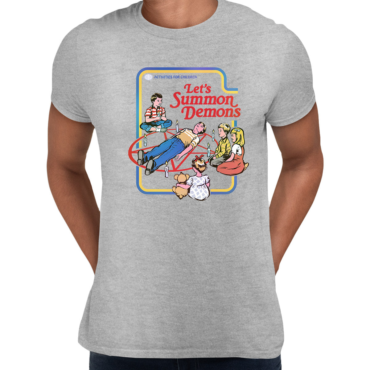 Let's Summon Demons Adults t-shirt Activities for children T-Shirt Unisex Tee - Kuzi Tees