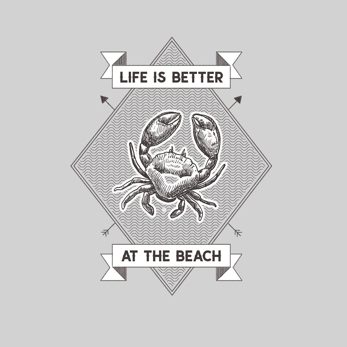 Life is Better at the Beach Relax Sunshine Seaside Short sleeve Unisex T-shirt - Kuzi Tees