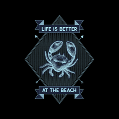 Life is Better at the Beach Relax Sunshine Seaside Sleeveless Unisex Tank Top - Kuzi Tees