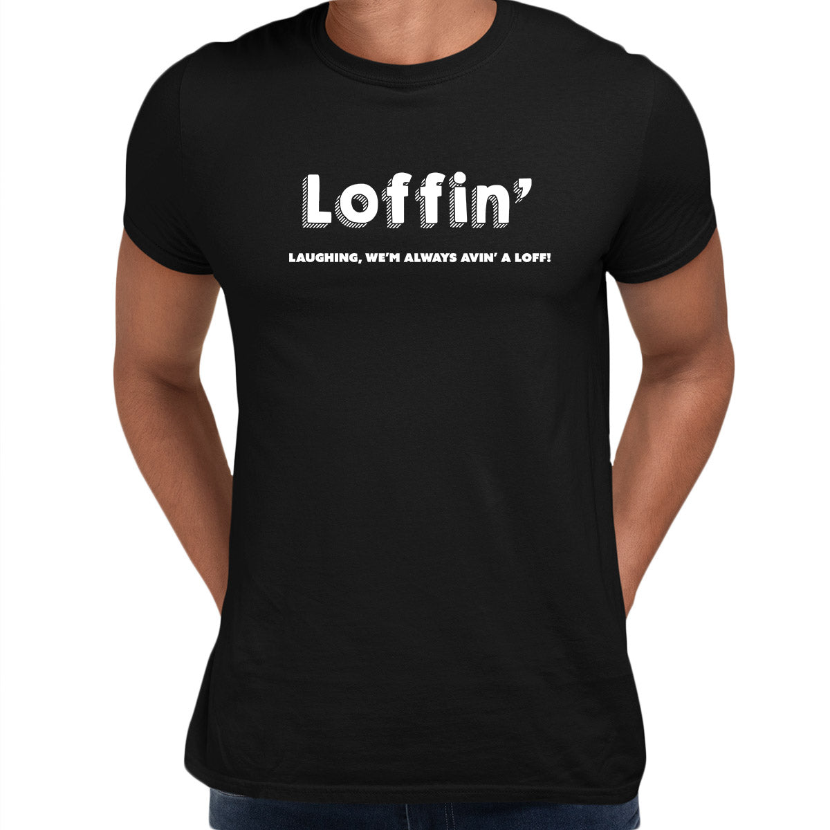 Loffin’ Laughing Black Country Dialect T-shirt Unisex Tee - Kuzi Tees