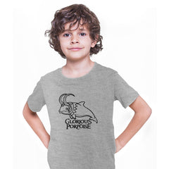 Dolphin Loki Marvel Superhero Comic Glorious Porpoise T-Shirt Kids Gift T-shirt for Kids - Kuzi Tees