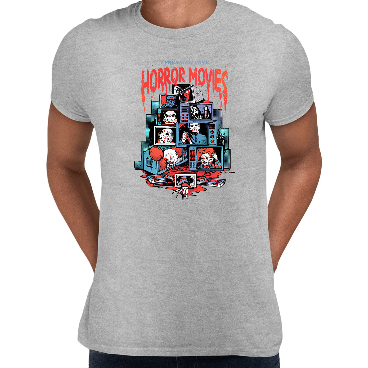 Love Horror Movies T-shirt – Kuzi Tees