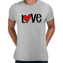 Love Sign Four - Valentines Love T-shirt for men Unisex T-Shirt - Kuzi Tees