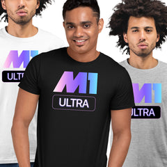 M1 Ultra Mac Studio Chip T-shirt Amazing Unisex Tee for Apple Geeks - Kuzi Tees