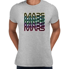 Mars Novelty Hipster Colorful Gift Mens Mission To Mars Unisex T-shirt - Kuzi Tees