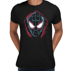 Marvel Spider-Man Into The Graffiti Verse Black T-shirt Gift For Spider Man Fan - Kuzi Tees