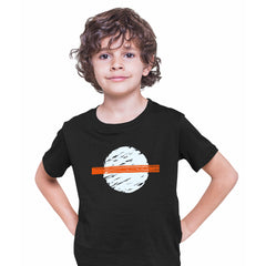 Saturn Space Universe Pop Art T-Shirt Shapes Abstract Design Short Sleeve Funny T-shirt for Kids - Kuzi Tees