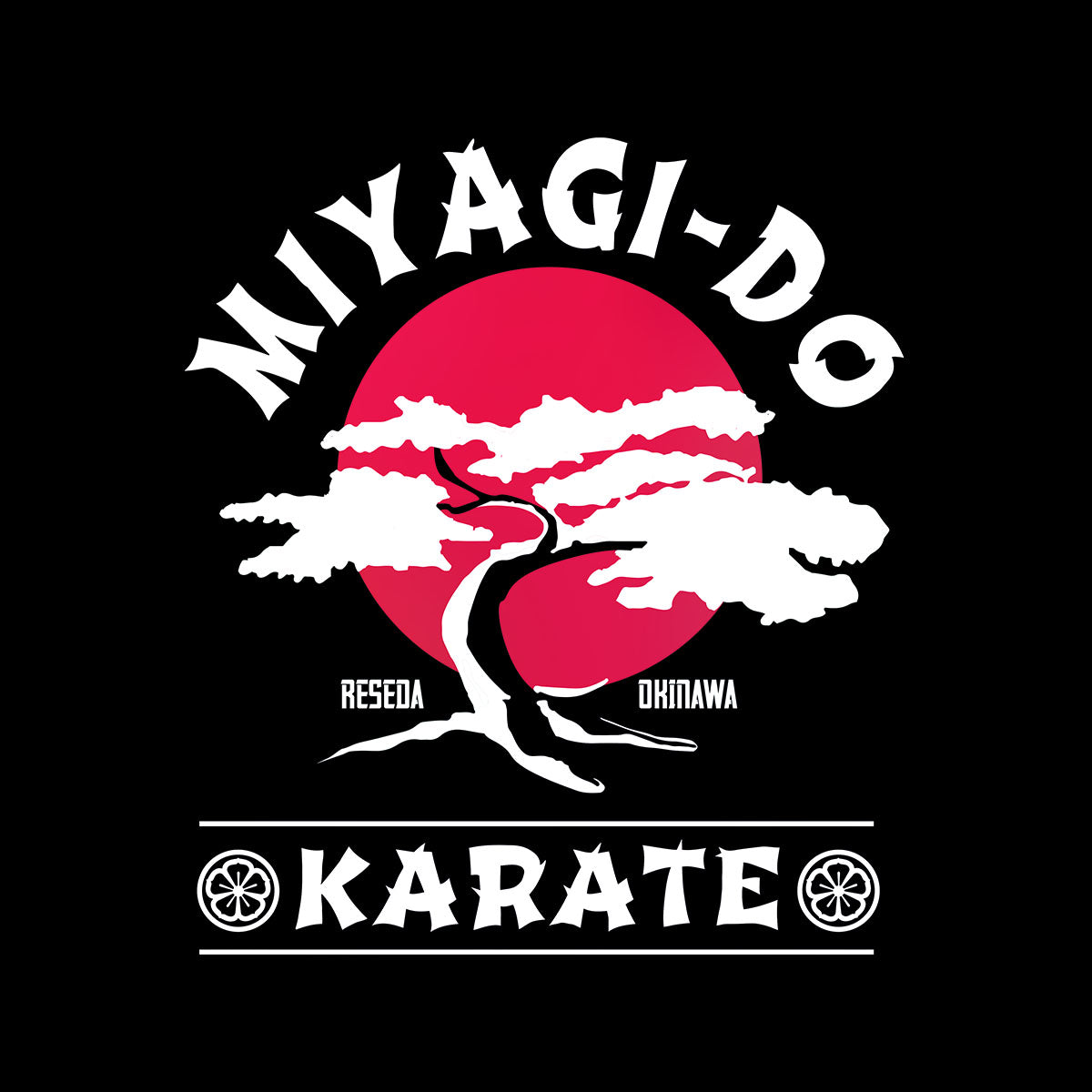 New MIYAGI DO Karate Bonsai Tree T-Shirt KARATE KID MARTIAL ARTS JAPAN FIGHTER Unisex Tee - Kuzi Tees