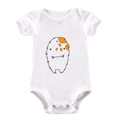 Tooth Vampire Monster Scary Eye Funny Gift Drawing Printed Baby & Toddler Body Suit - Kuzi Tees