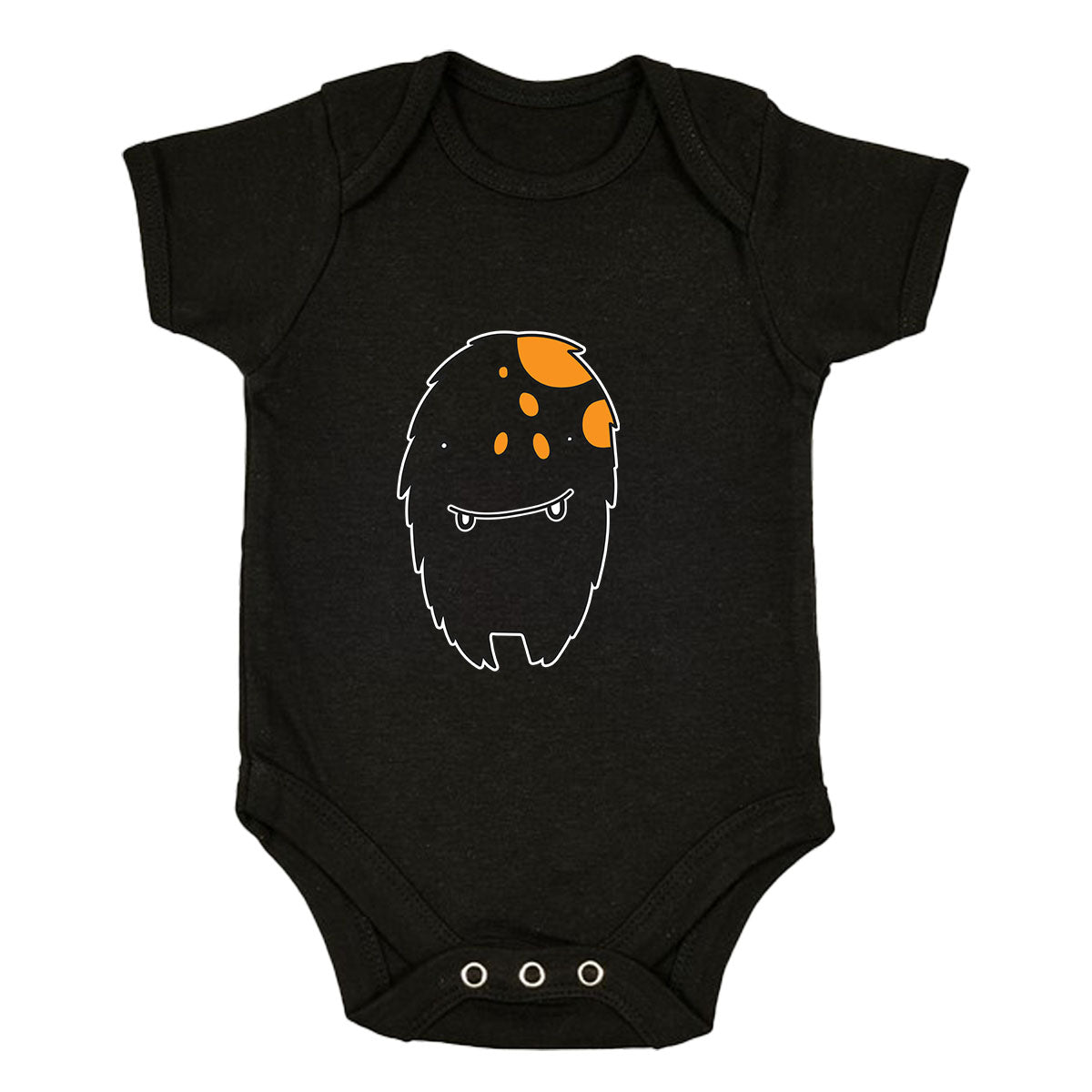 Tooth Vampire Monster Scary Eye Funny Gift Drawing Printed Baby & Toddler Body Suit - Kuzi Tees