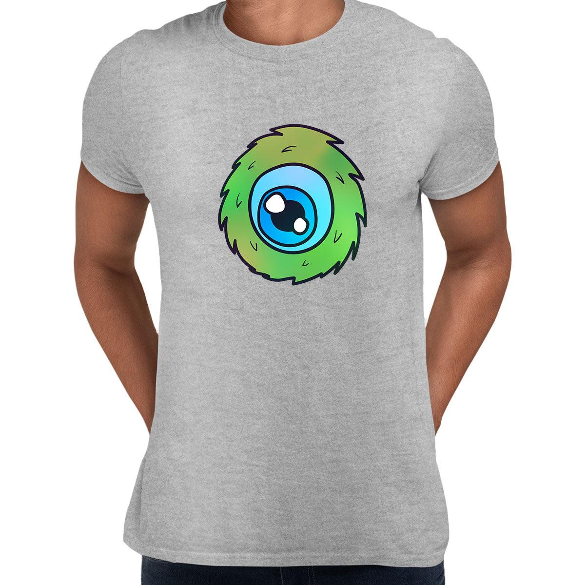 Cookie Green Tongue Monster Eye Funny Gift Drawing Men Printed Unisex T-Shirt - Kuzi Tees