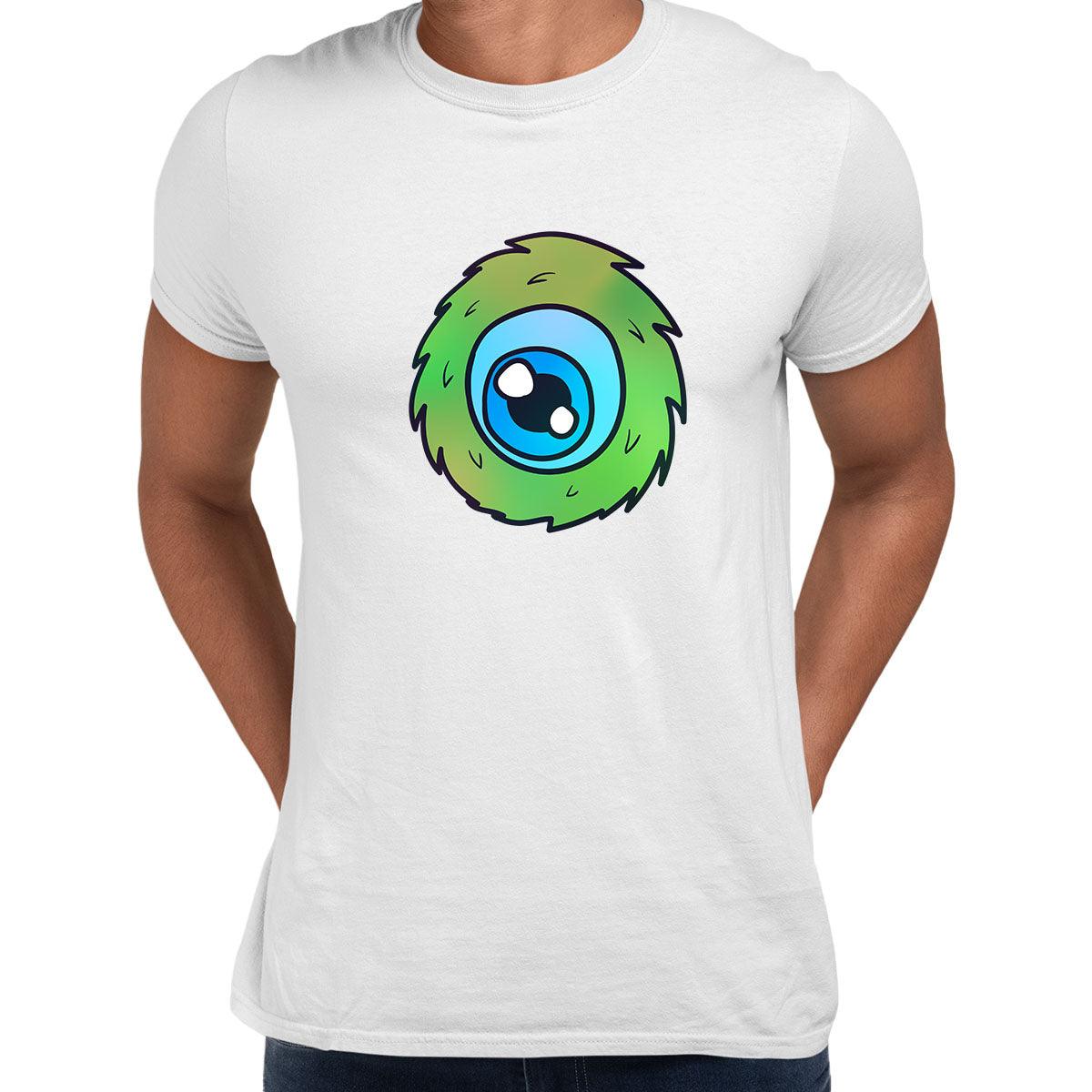 Cookie Green Tongue Monster Eye Funny Gift Drawing Men Printed Unisex T-Shirt - Kuzi Tees