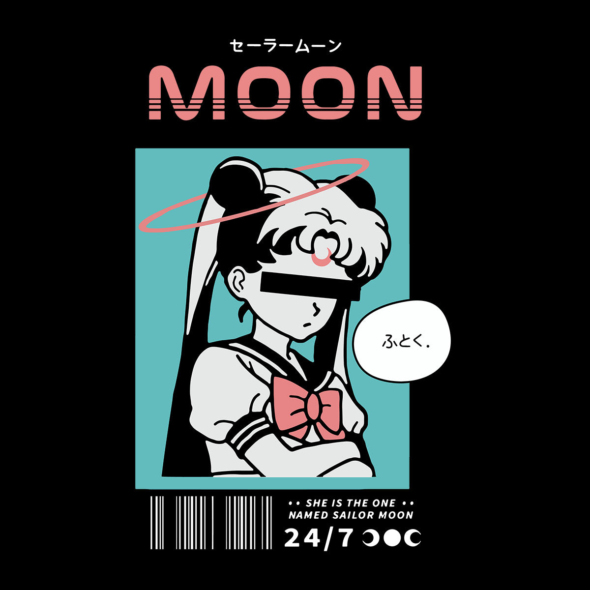 Moon Anime Girl Nasa Japanese Movie t-shirt Nice and Nostalgic - Kuzi Tees