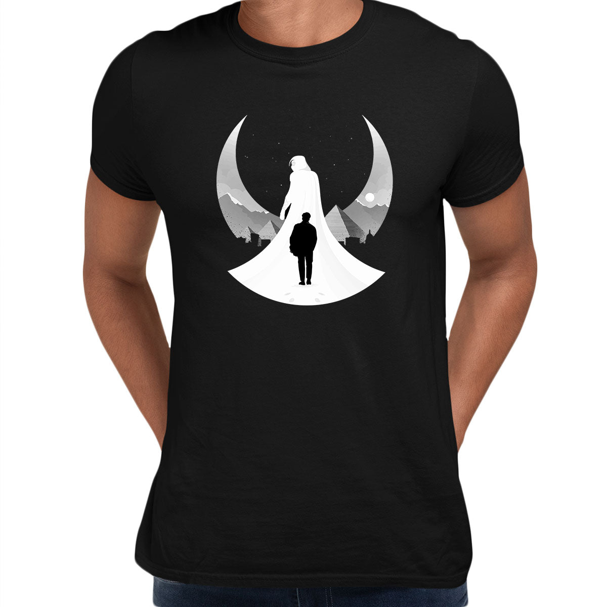 Moon Knight T-Shirt Marc Spector Khonshu - Kuzi Tees