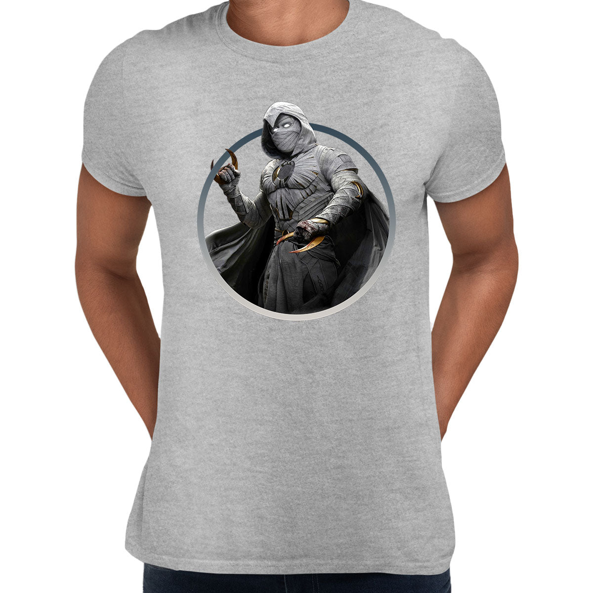New Moon Knight T-shirt Crusader Marvel TV series Adult Tee - Kuzi Tees