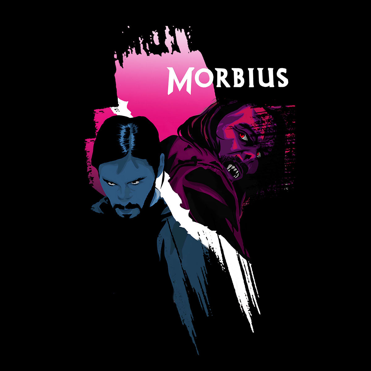 Morbius New Marvel Vampire t-shirt Morbius Movie Jared Leto Matt Smith - Kuzi Tees